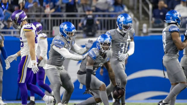 Detroit Lions safety Ceedy Duce.